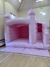 Pink Adult Slide Bouncy Castle