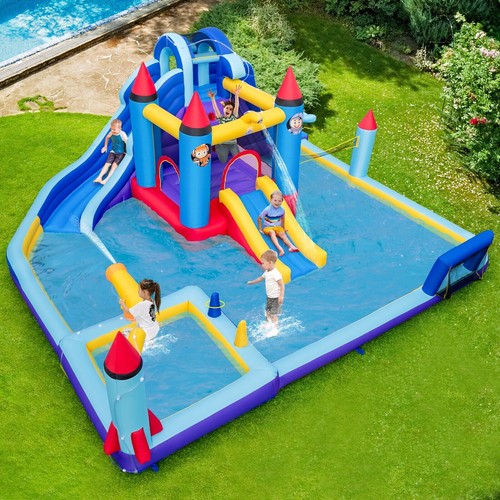 Bouncy castle water - bouncy, kids