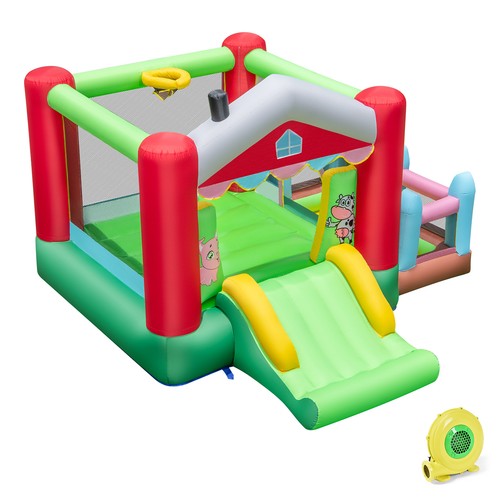 Inflatable bounce house 1 - house, 4-in-1