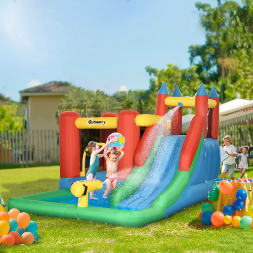 Kids inflatable bouncy castle - inflatable,
