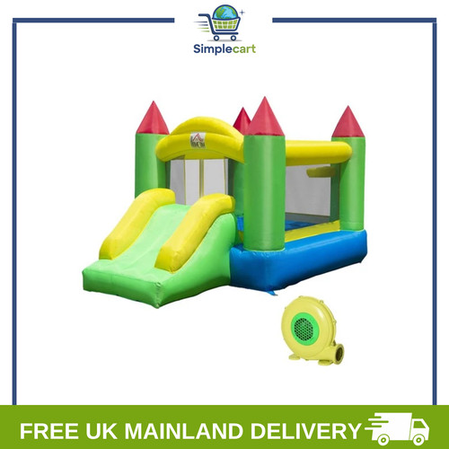 Bouncy castle with slide - with,