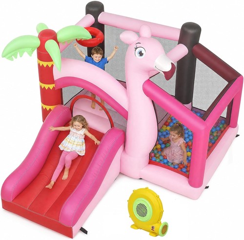 Bouncy castle with - bouncy, trampoline