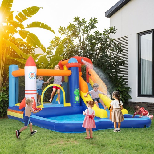 Kids bouncy castle with - 5,