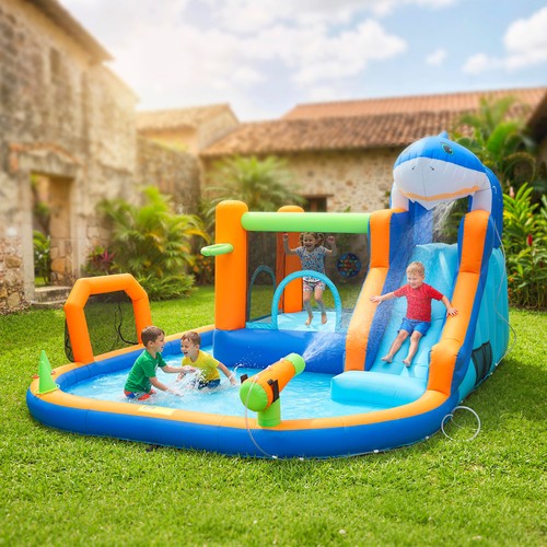 Inflatable bouncy castle for - castle,