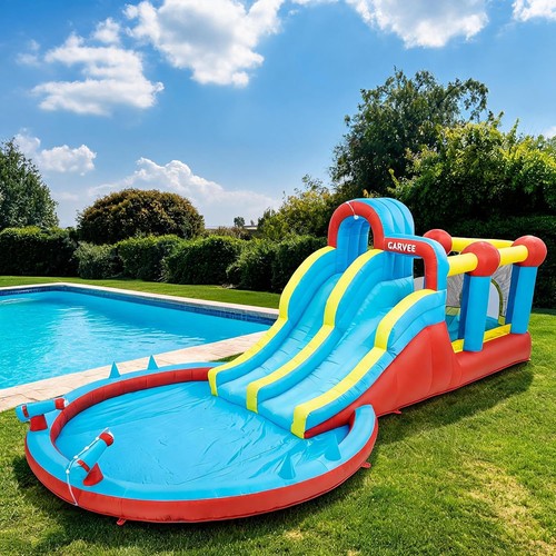Inflatable castle water - castle, park