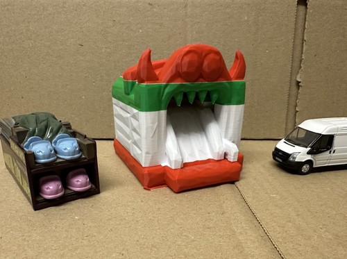 Custom made bouncy castle - bouncy,