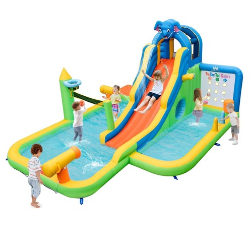 Inflatable water slide - slide, kids