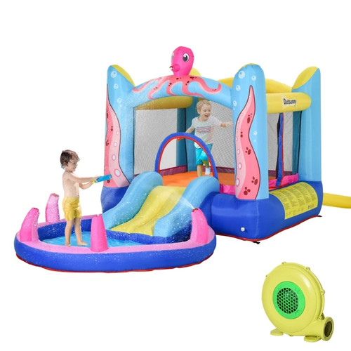 Bouncy castle with slide water - bouncy,