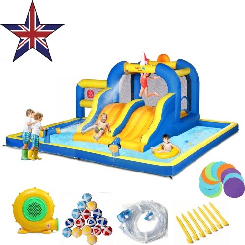 Bouncy castle with pool - castle,