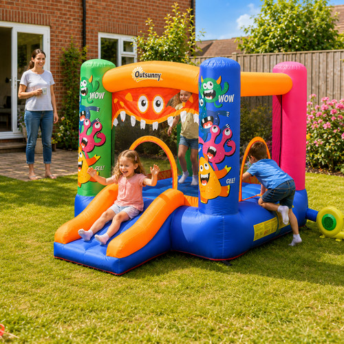 Bouncy castle inflatable - castle,