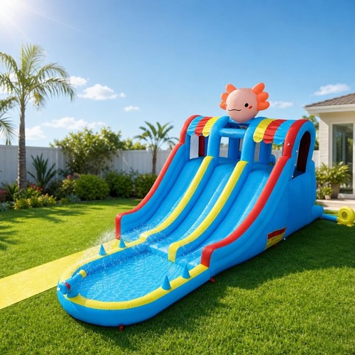 Inflatable bouncy castl - 8,