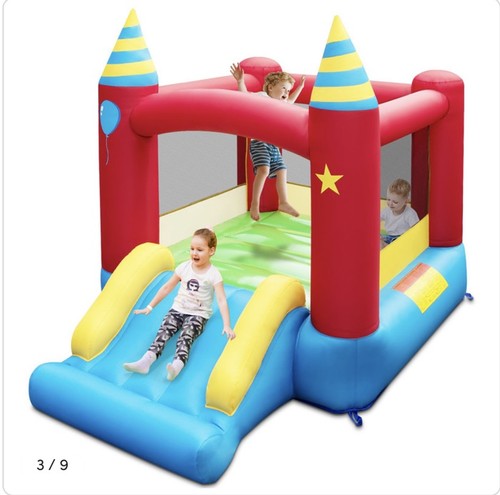 Inflatable bounce castle - castle, /