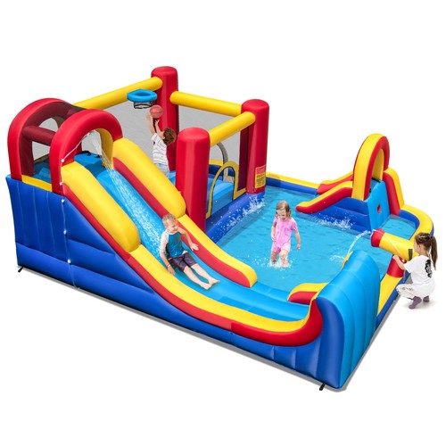 Inflatable water park - park, kids