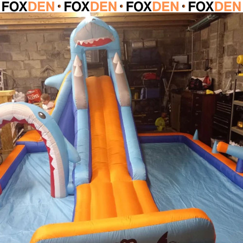 Shark themed bouncy - 1,