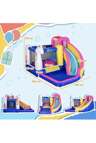 Bouncy castle with - castle,