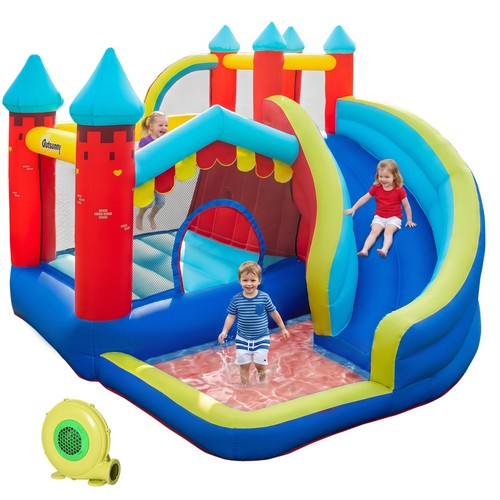 Outsunny kids bouncy - bouncy, castle