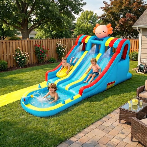 Bouncy castle with blower - castle,