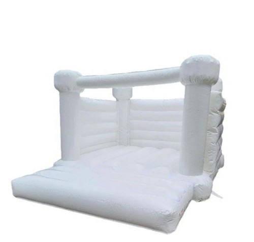 12x12 white bouncy castle - 12x12,