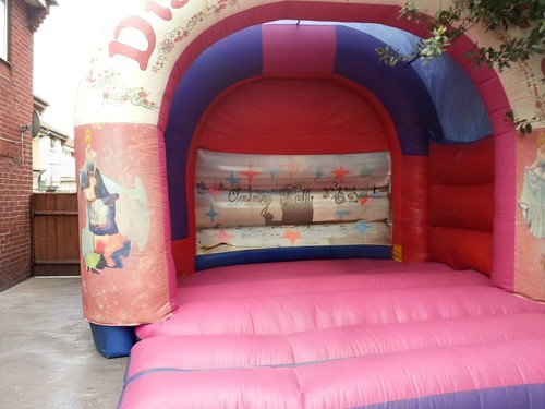 Princess bouncy castle 1x - princess,