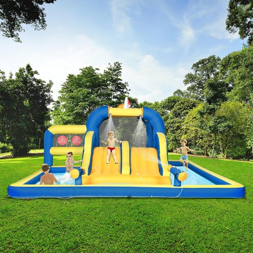 Inflatable bouncy castle with - inflatable,