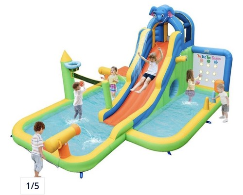 Costway inflatable water slide - costway-inflatable,