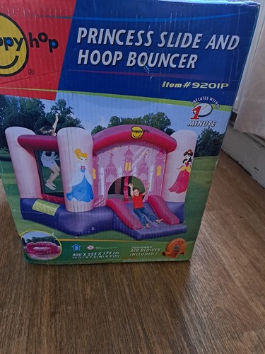 Inflateable slide and bouncer - and,