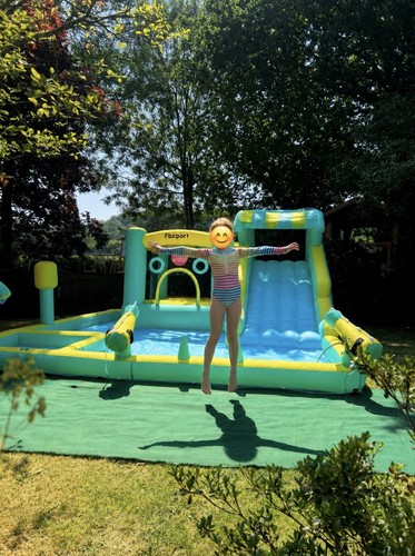 Fbsport bouncy castle in 1 - bouncy, castle,